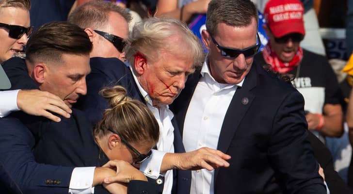 VIDEO: On this day: Trump survives assassination attempt in Pennsylvania