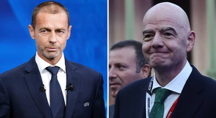 UEFA chief Ceferin rules out bid to replace Infantino as FIFA president