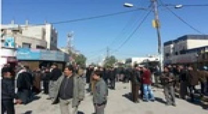 وقفة احتجاجية وسط معان