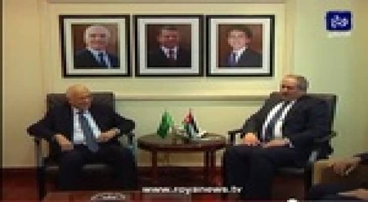 جودة  يلتقي الامين العام لجامعة الدول العربية