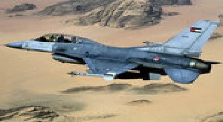 طائرات أردنية تنفذ غارة جوية على مواقع لداعش