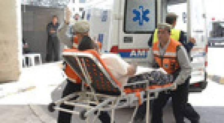 إصابة 4 أشخاص اثر حادث تدهور في اربد