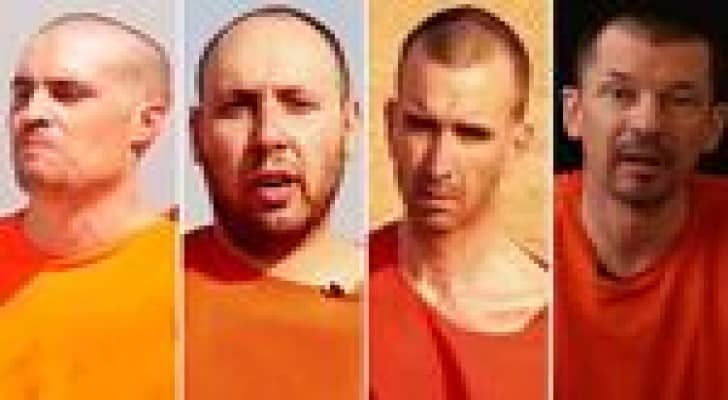 اعدام 5 من أصل 24 رهينة أجنبي يحتجزهم " داعش " .. أسماء