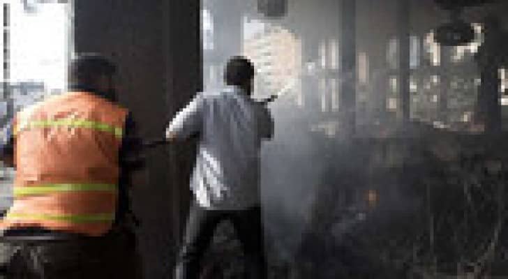مستوطنون متطرفون يحرقون مسجد المغير قرب رام الله