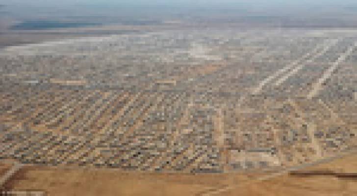 110 % نسبة السوريين إلى سكان منطقة الزعتري