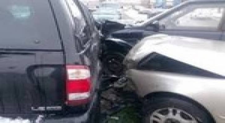 إصابة (5) أشخاص اثر حادث تصادم في محافظة معان