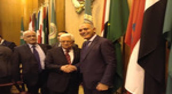 عباس يطلع الوزراء العرب على تطورات الأوضاع الفلسطينية