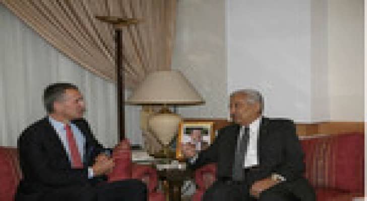رئيس الوزراء يستقبل امين عام حلف شمال الاطلسي