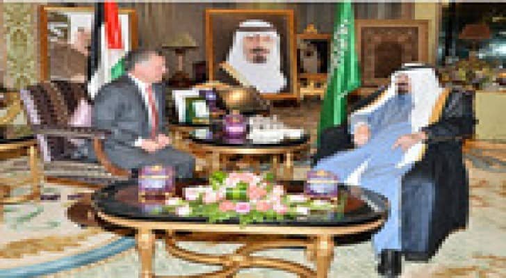 قمة سعودية أردنية بالرياض خلال زيارة "سريعة" للملك عبد الله الثاني