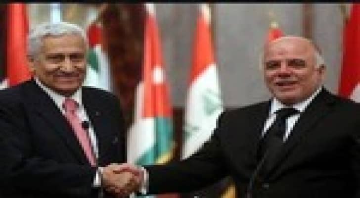النسور: نحن مع العراق ضد الذين يريدون تفريق أبناء العراق