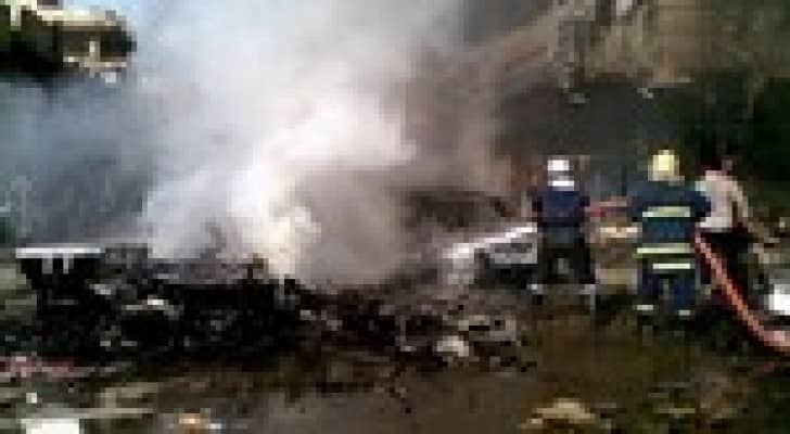 مقتل 5 وإصابة 21 بانفجارين في بغداد
