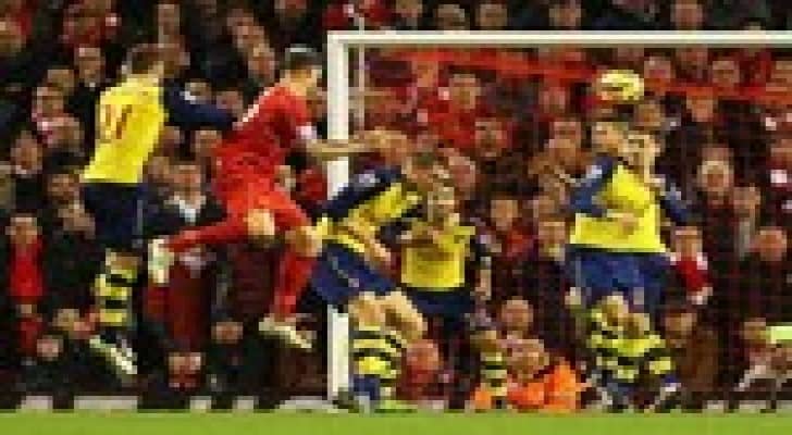 ليفربول يخطف التعادل من أرسنال في الوقت القاتل