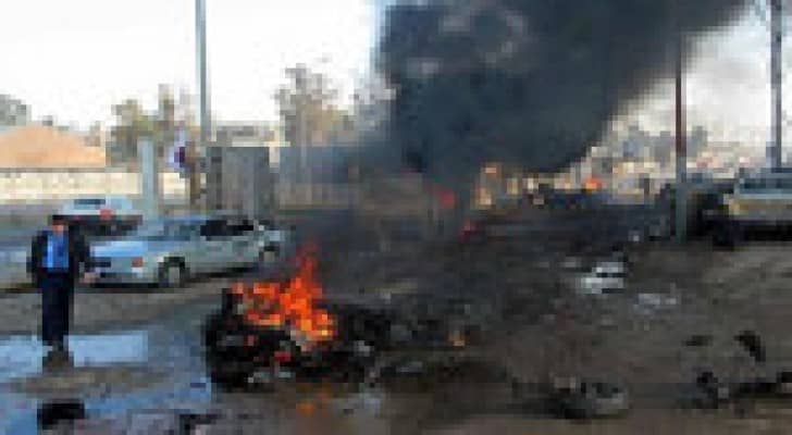 انتحاري يفجر نفسه وسط معزين ويوقع 11 قتيلا و23 جريحا في بغداد