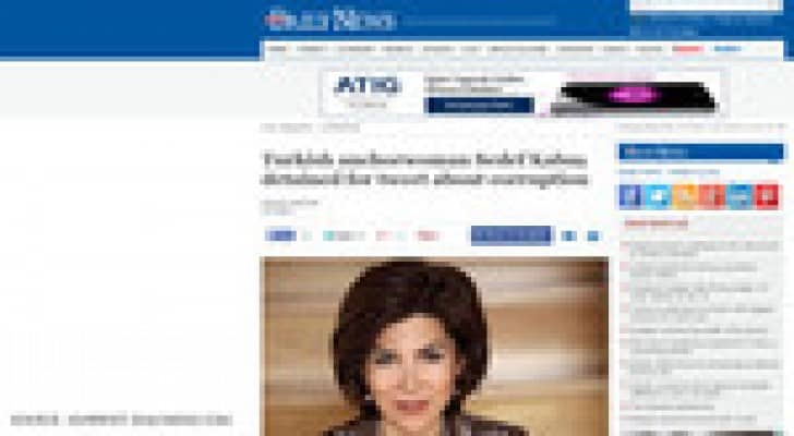 احتجاز مذيعة تلفزيونية سابقة بتركيا بسبب تغريدة