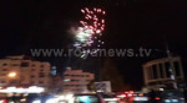 هكذا ودع الأردنيون عام 2014 .. صور