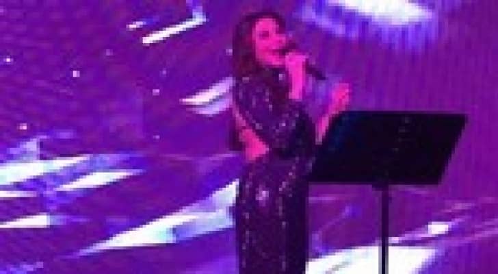 اليسا تودع عام 2014 بالسقوط على المسرح ..فيديو
