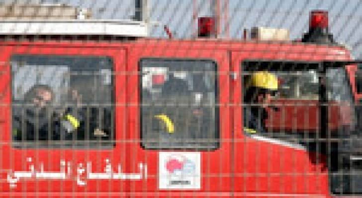 إصابة ثلاثة أشخاص اثر حريق مخبز في العاصمة
