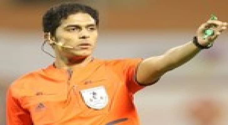 حكم سعودي لمباراة النشامى والعراق