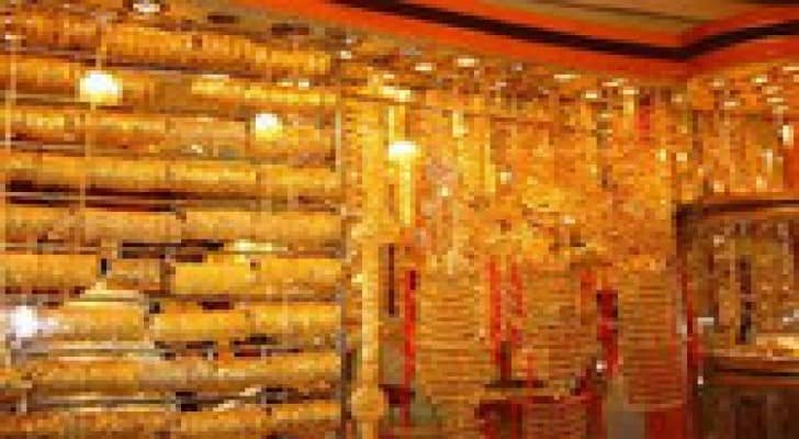 ارتفاع أسعار الذهب محليا بمقدار دينارين