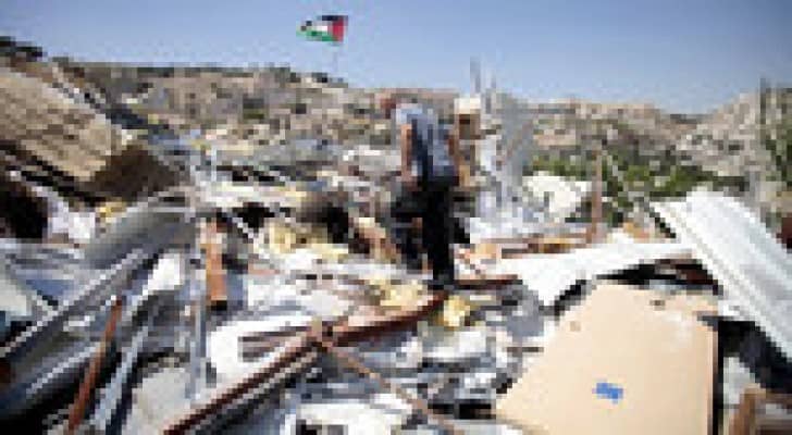 الاحتلال يهدم 77 منزلا في القدس الشرقية والضفة الغربية