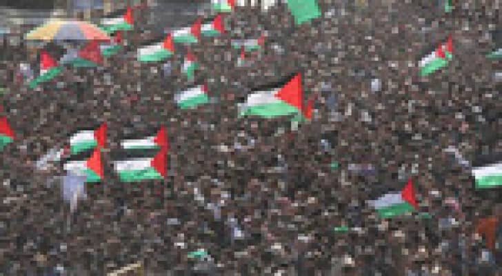 مسيرات شعبية في مدن الضفة رفضا للعقوبات الاسرائيلية