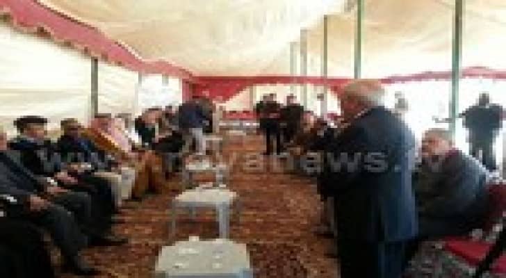 أهالي مادبا يقيمون بيت عزاء للشهيد الكساسبة