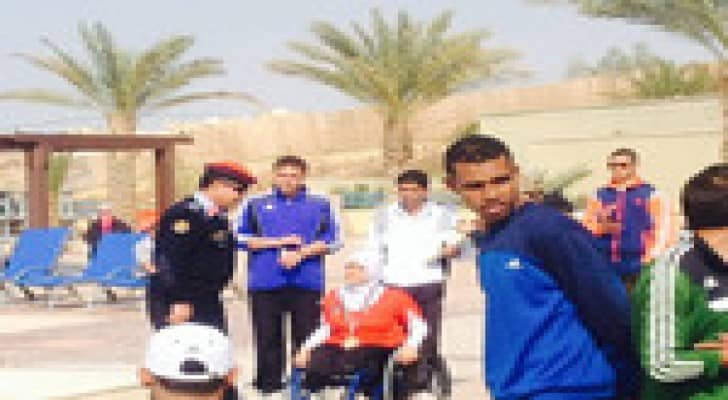 مديرية الأمن العام تقيم سباق الضاحية في البحر الميت.. صور