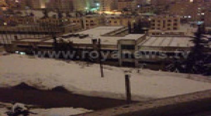 برق ورعد وتساقط للبرد والثلوج في العاصمة عمان