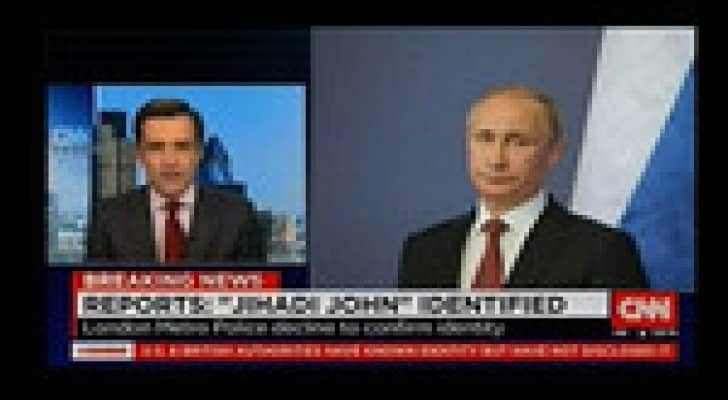 "CNN" تعتذر عن خلطها صورة بوتين و"ذباح داعش"