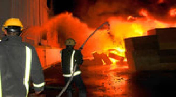 الدفاع المدني يخمد حريق بسيط في مستشفى الأميرة بسمة التعليمي