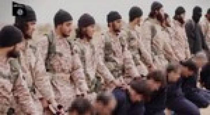 تنظيم داعش يذبح 4 جندوا مقاتلين للقوات العراقية