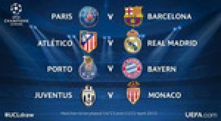مواجهات قوية يشهدها دور 8 من دوري ابطال اوروبا