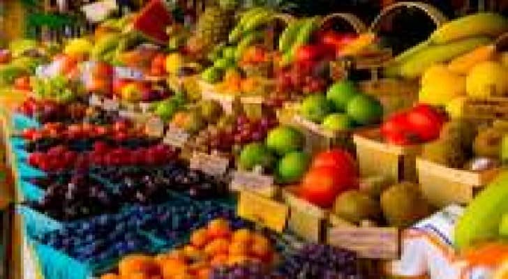 58.6 ألف طن صادرات الأردن من الخضار والفواكه