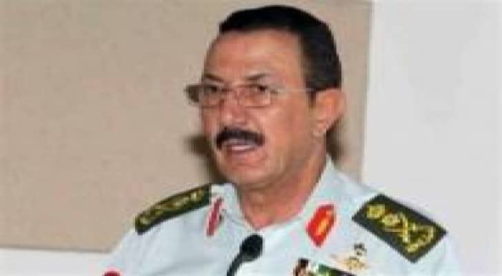 الزبن يستقبل رئيس الاركان المشتركة الياباني