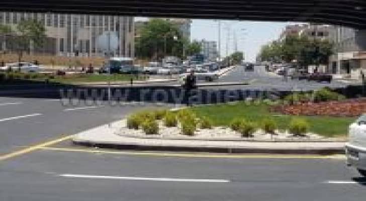 شاهد بالصور  والفيديو تشغيل اشارات الدوار الثامن بشكل تجريبي
