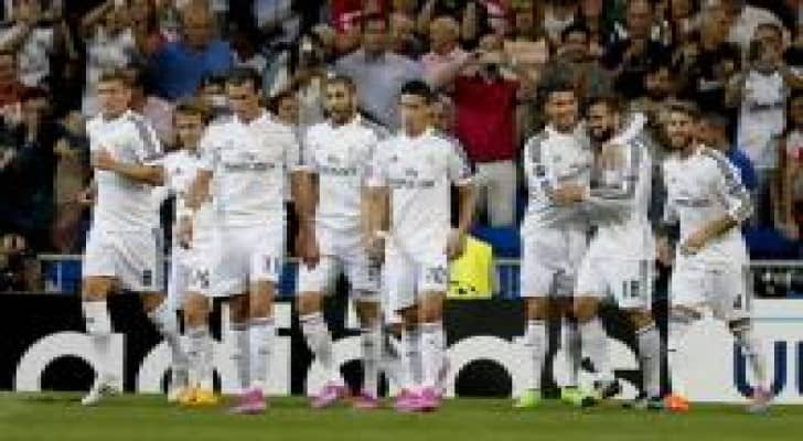 ريال مدريد يجري تدريباته على ملعب سانتياجو برنابيو لمواجهة خيتافي