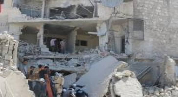 عشرات القتلى بقصف بالبراميل على حلب