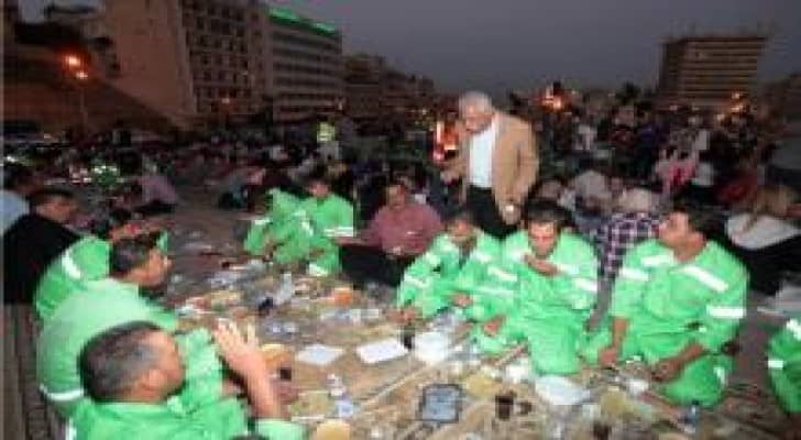 الأمانة تسمح لـ "يلا نفطر مع بعض" باقامته في العبدلي .. صور