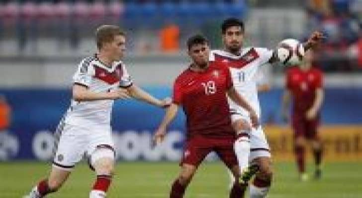 البرتغال تسحق المانيا و تضرب موعدا مع السويد في نهائي اوروبا للشباب