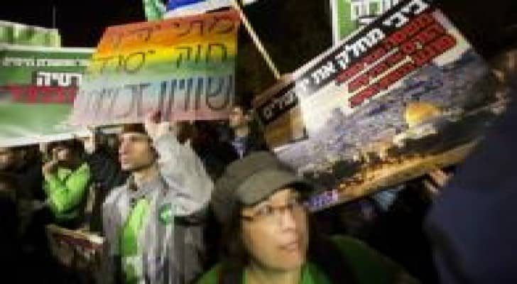 يهود يتظاهرون في واشنطن ضد سياسة إسرائيل تجاه الفلسطينيين