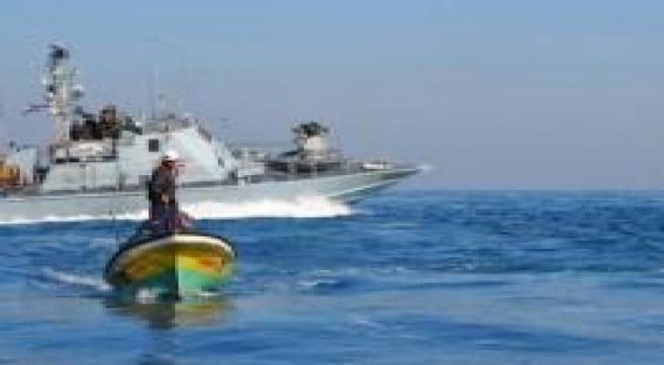 اصابة صياد فلسطيني برصاص زوارق الاحتلال في بحر غزة