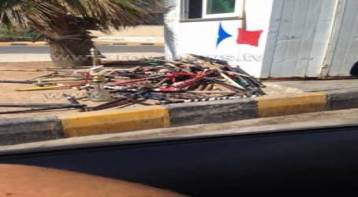 على ماذا عثرت نقطة تفتيش "المطار" ?! .. صورة
