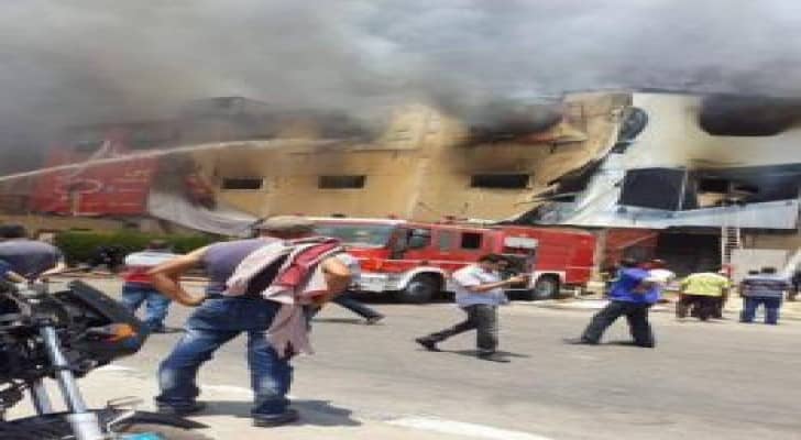 مصر: مقتل 41 عاملا بحريق ضخم في مصنع للأثاث قرب القاهرة
