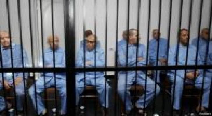 تفاصيل جلسة الحكم على نجل القذافي بالإعدام