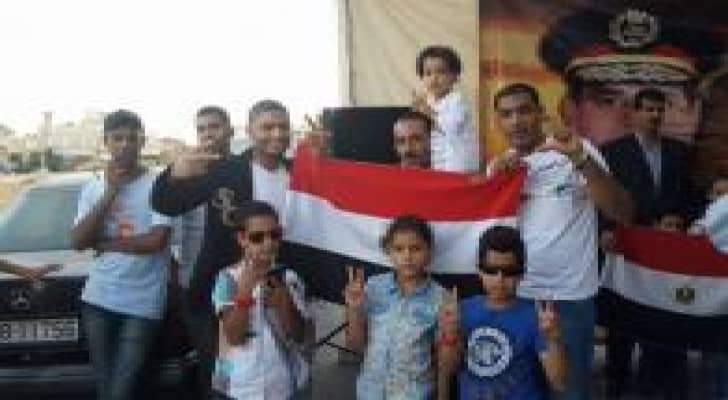 الجالية المصرية في الأردن تحتفل بإفتتاح قناة السويس.. صور