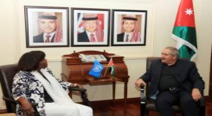 جودة يستقبل المديرة التنفيذية لبرنامج الأغذية العالمي