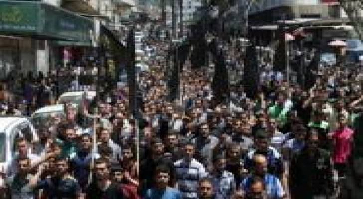 مسيرتان في غزة ورفح تضامنا مع الأسير علان