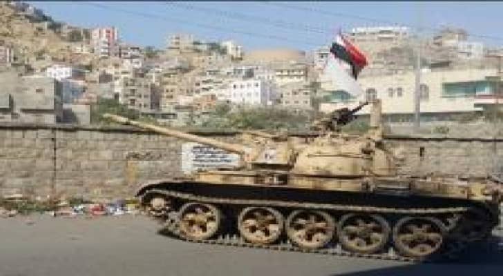قمة جبل الصبر تحت سيطرة القوات اليمنية
