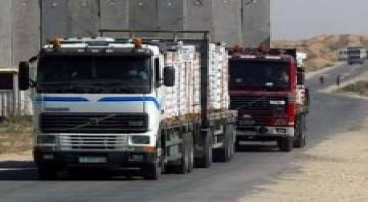منع محاولة تهريب منتجات المستوطنات لغزة