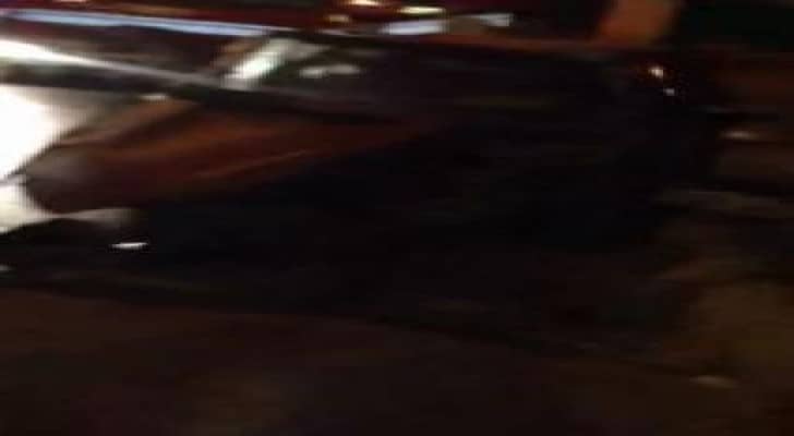 6 إصابات اثر حادث تصادم مروع جنوب عمان.. صور